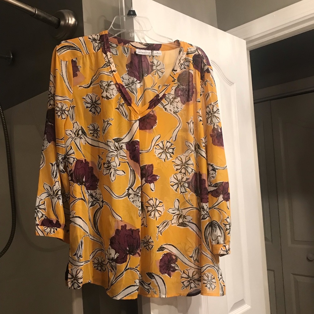 Liz Claiborne Floral Blouse